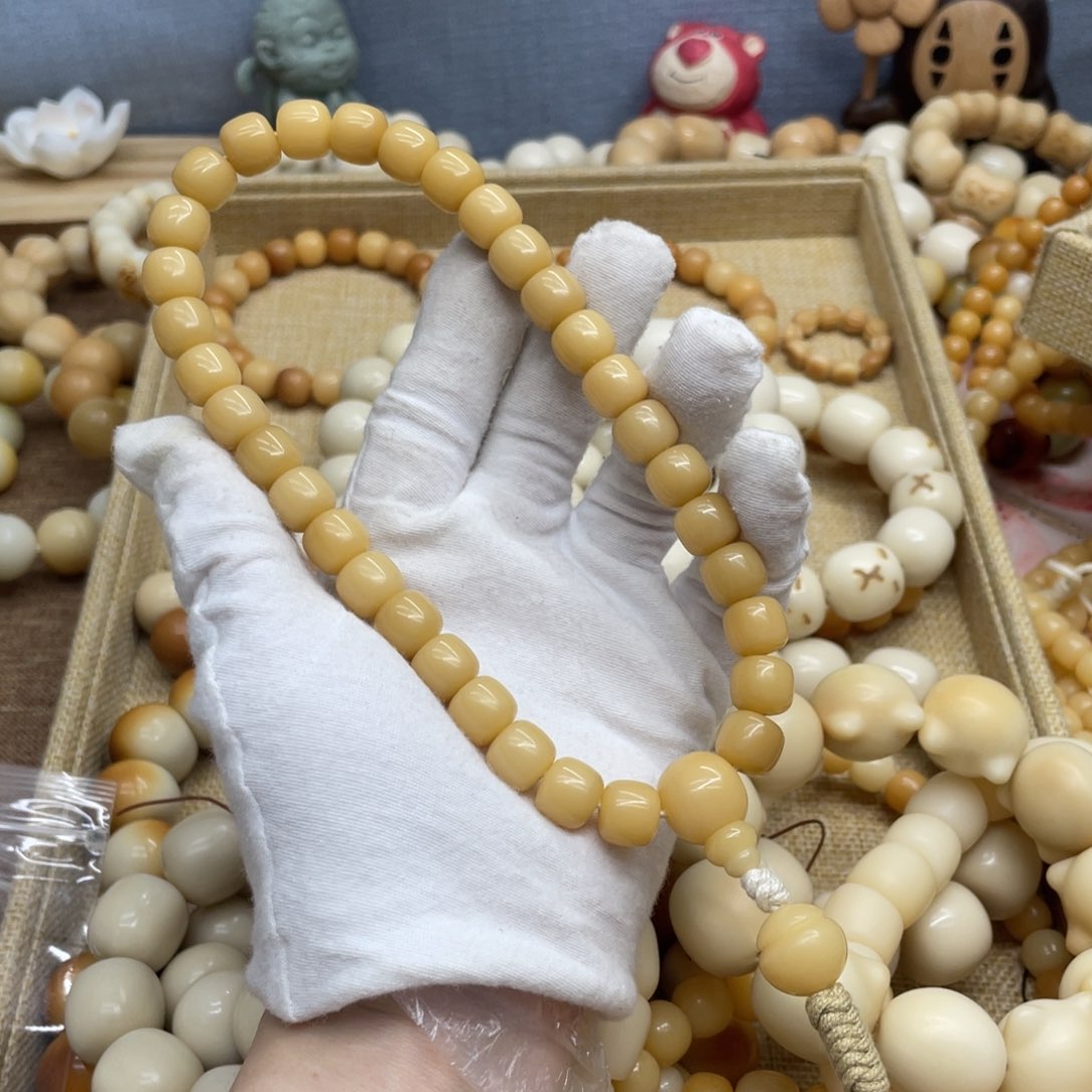 菩提根/象牙果吊坠木**子11干磨缅料手持282