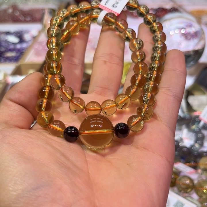 【闪购商品】水晶手链未镶嵌黄水晶