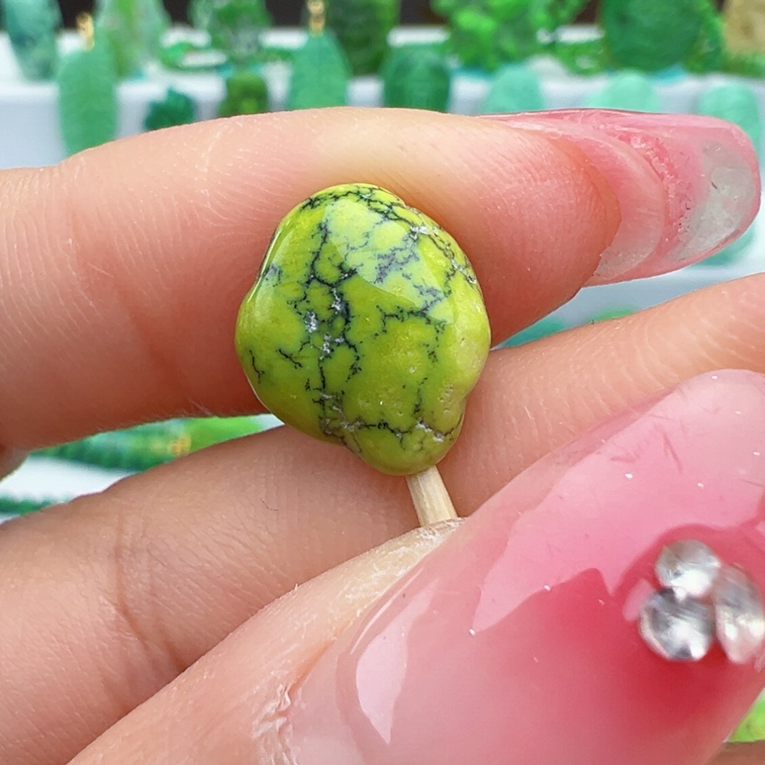 绿松石未镶嵌绿松石  主播万丽