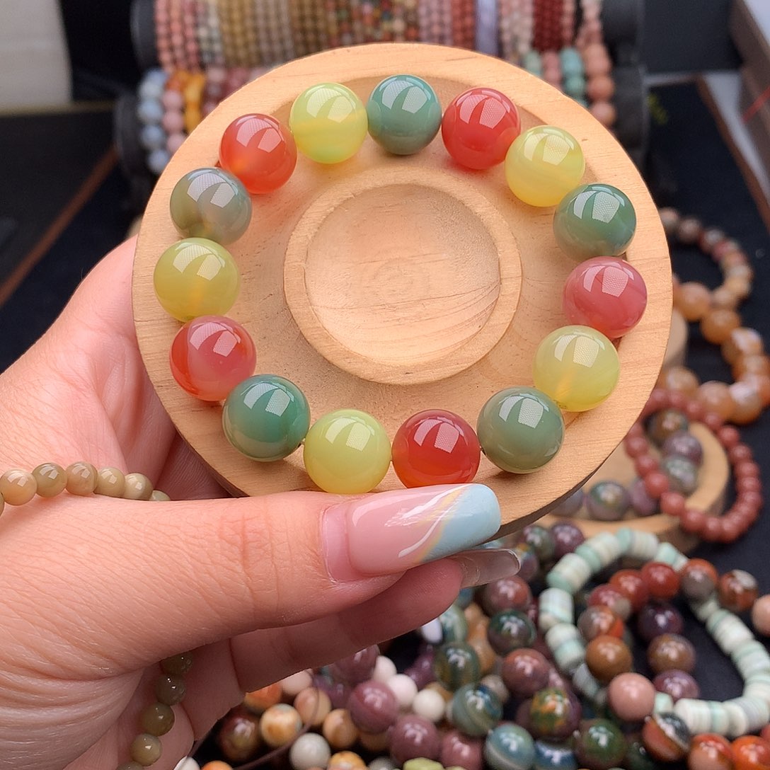 未镶嵌手串石英质玉14