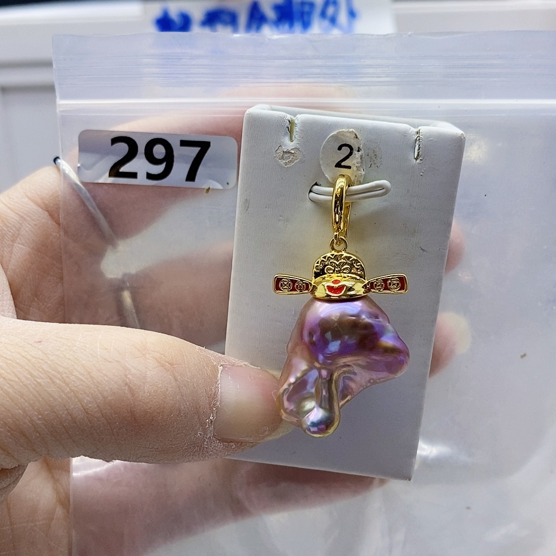 颈饰合金淡水珍珠