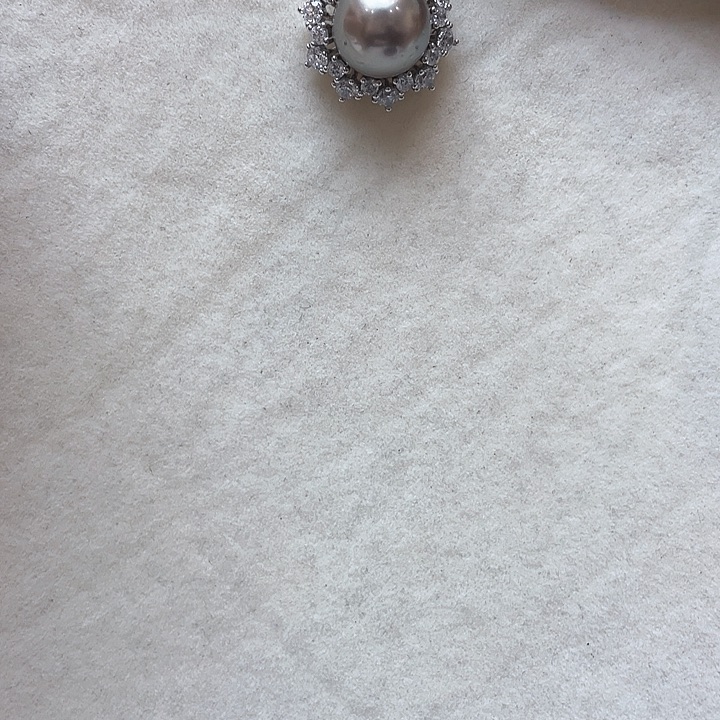 海水珍珠银S925镶嵌吊坠(不含链)