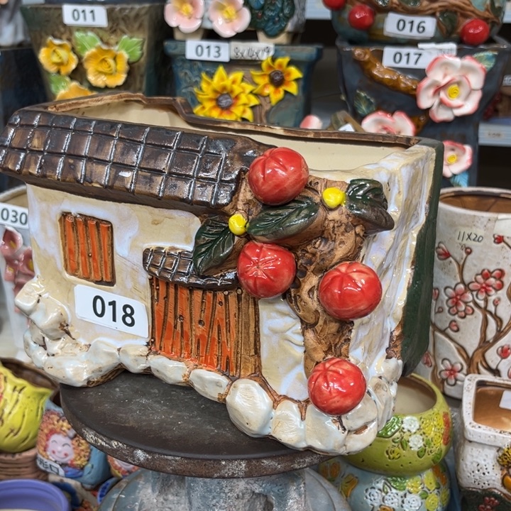 紫砂花盆粗陶材质多肉花盆