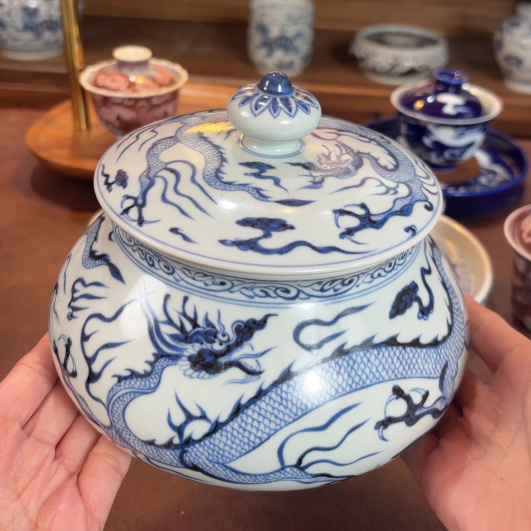 杯茶叶罐行龙博陵造物