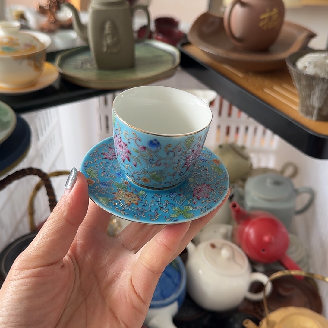 微瑕陶瓷茶具茶杯茶壶