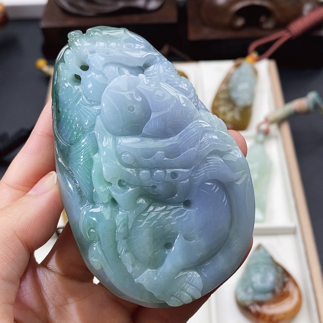 颈饰未镶嵌翡翠缅甸翡翠a货