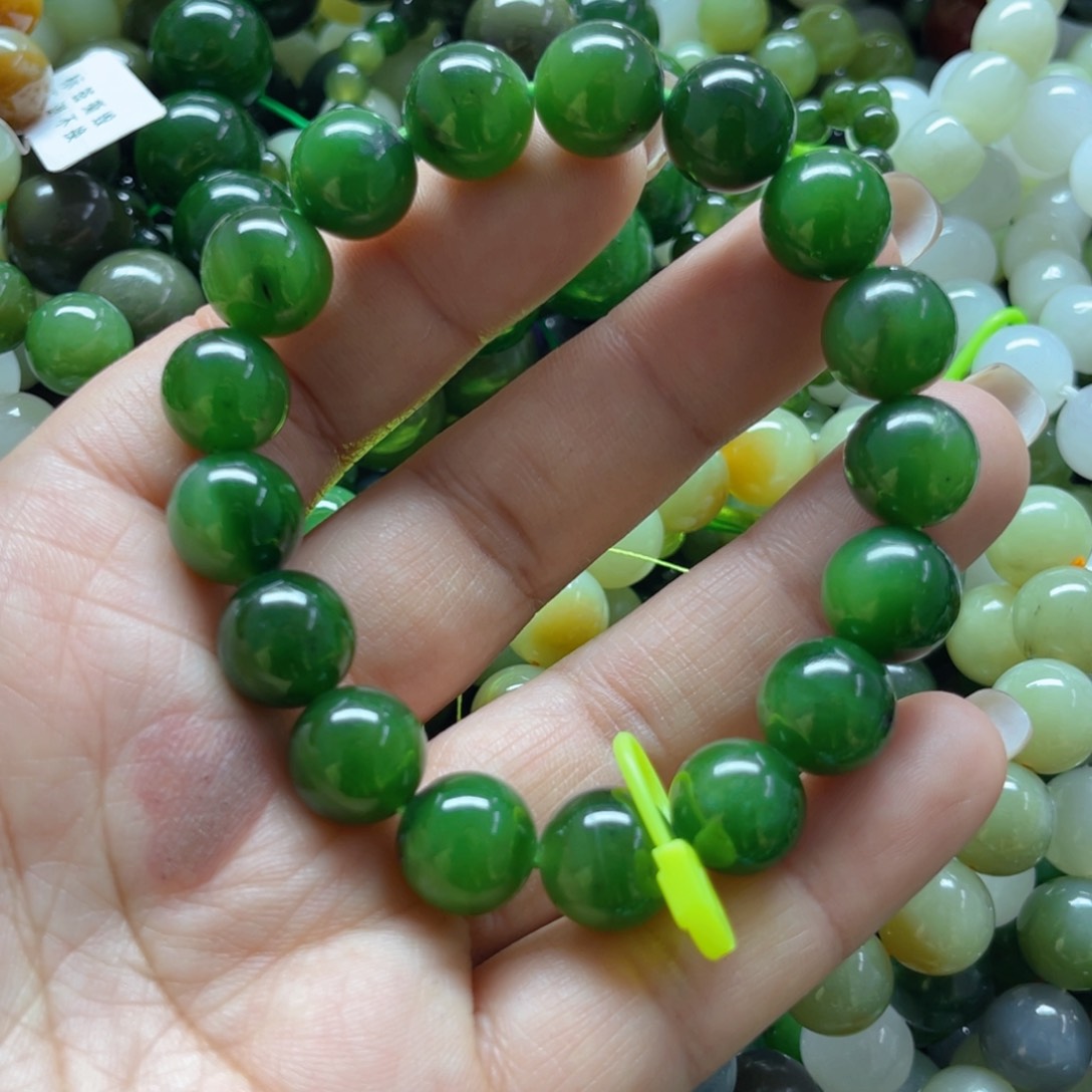 和田玉手链未镶嵌