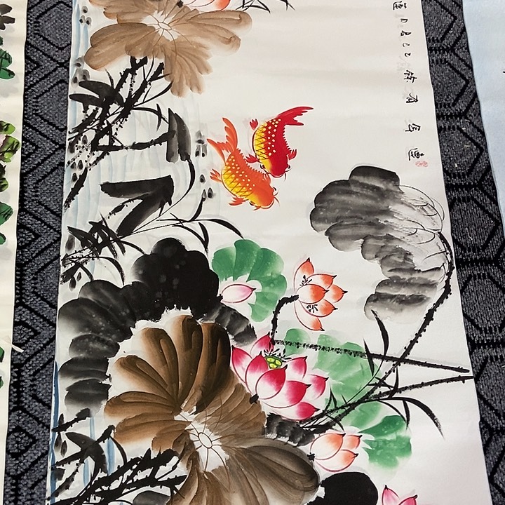 小周画廊的直播间