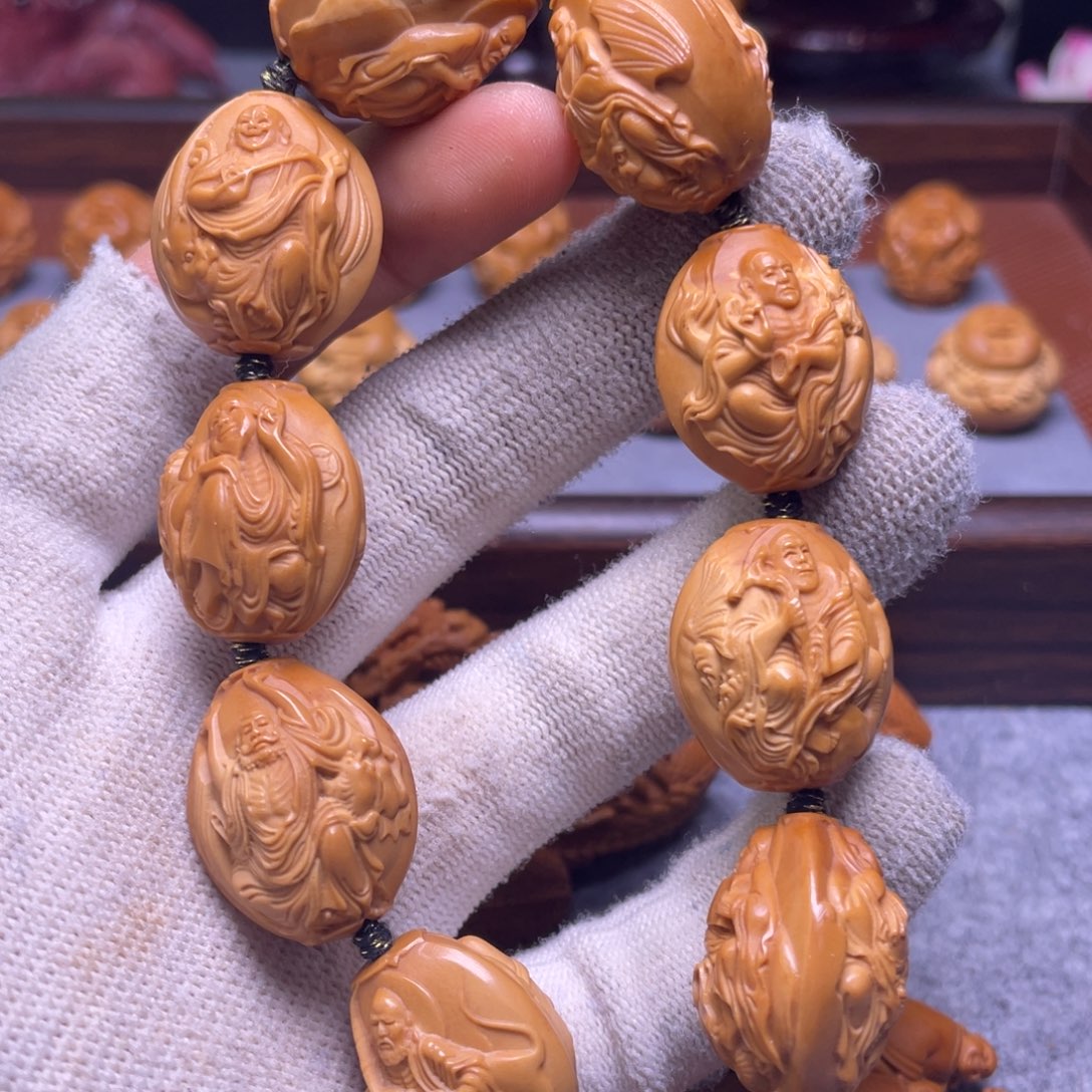 只***卡橄榄核手串/手链橄榄核