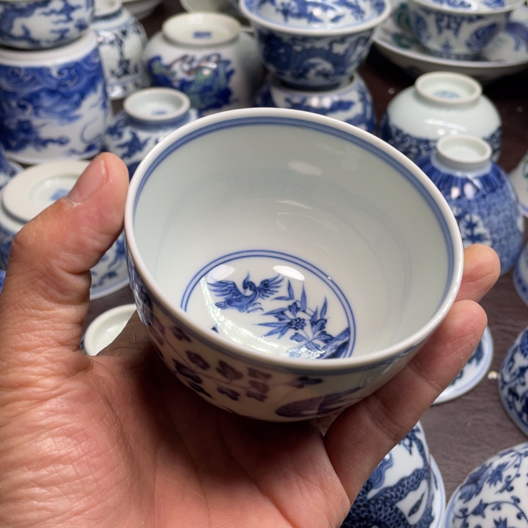 琥***雪摆件陶景德镇陶瓷现代手工陶瓷茶具