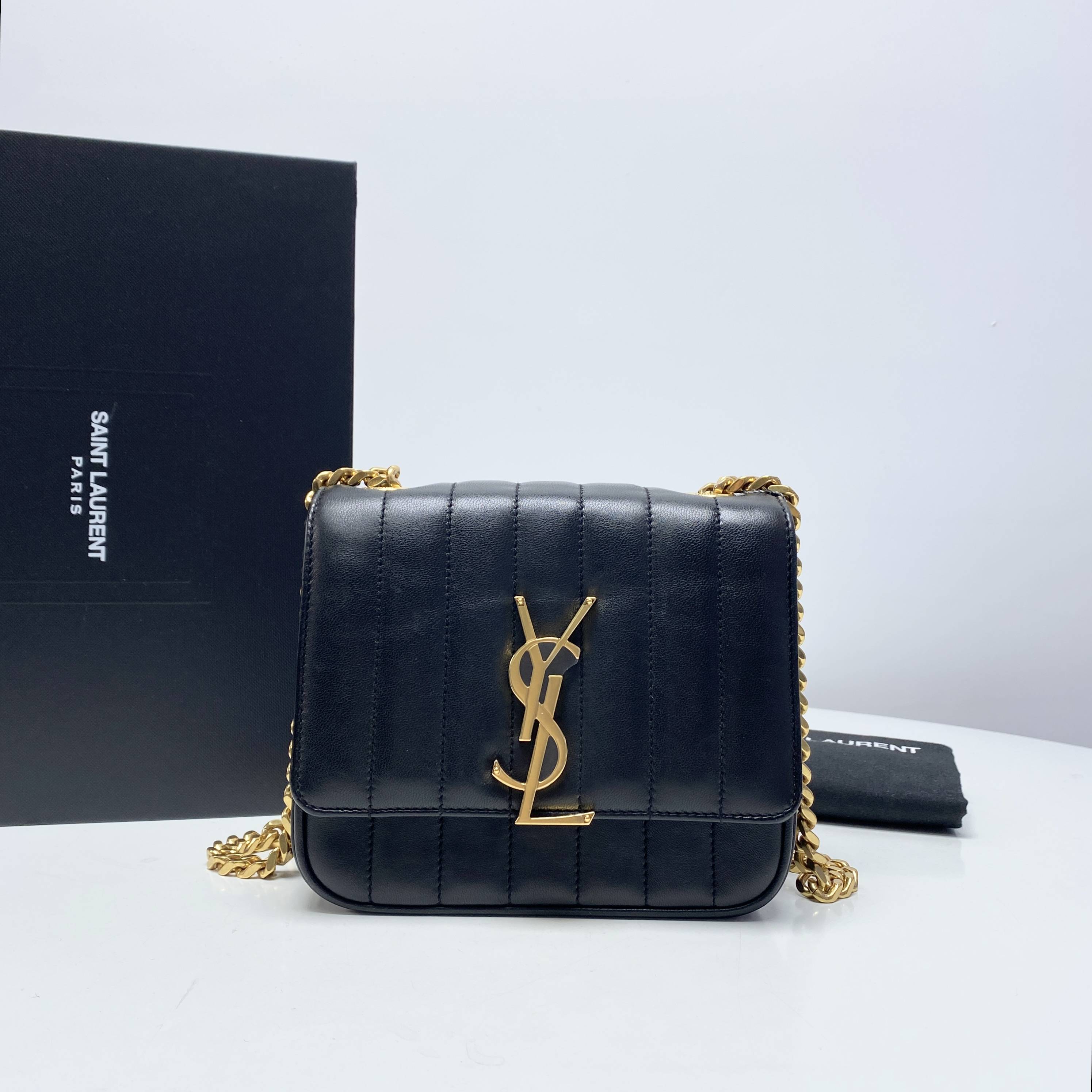 95新 YSL/圣罗兰 玺越奢品 YSL 链条包 BJKM1043