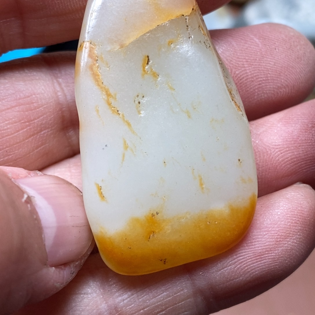 和田玉笔搁未镶嵌