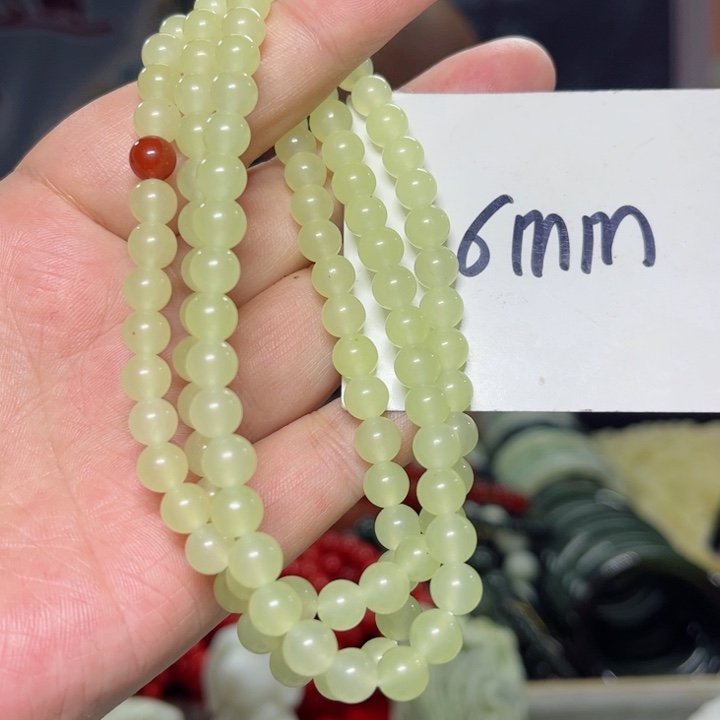蛇纹石玉颈饰多样性发货未镶嵌