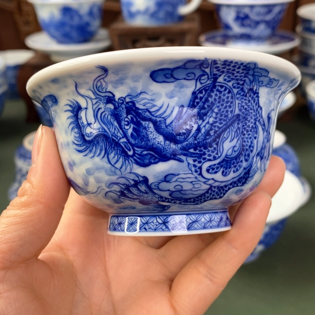 杯景德镇陶瓷手工手绘