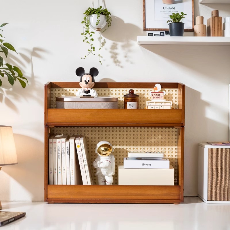 置物架杯子收纳多层实木杯架厨房餐桌桌面茶具茶杯咖啡胶囊收纳盒