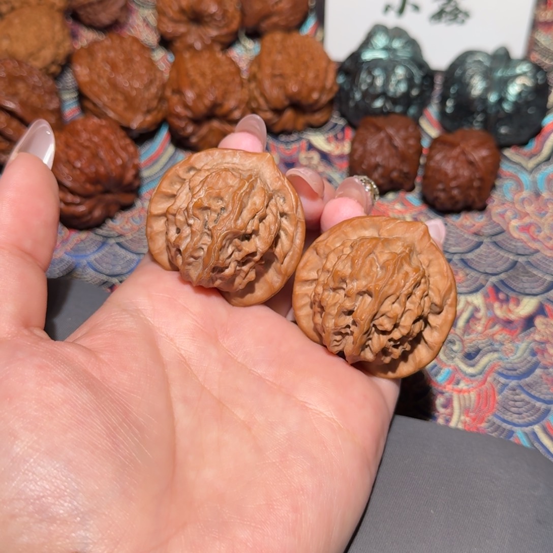 文玩核桃把件1765号42大耳朵图图文玩核桃