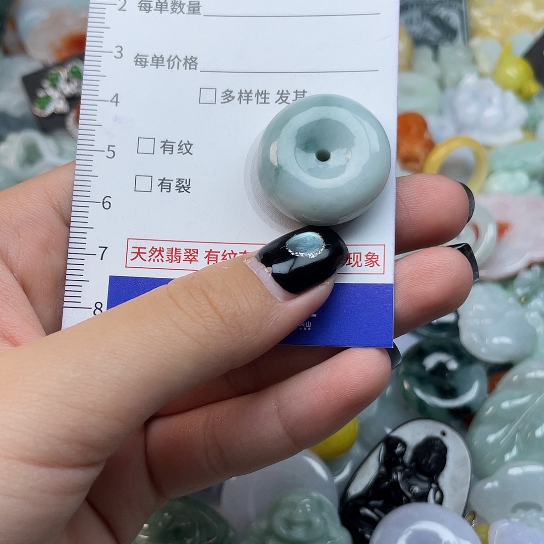 翡翠未镶嵌颈饰632