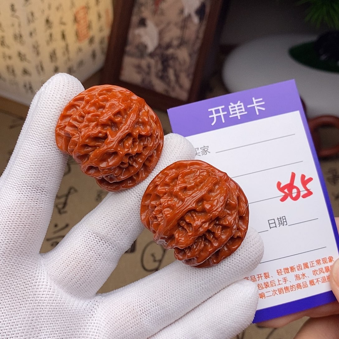 把件文玩核桃38苹果园565