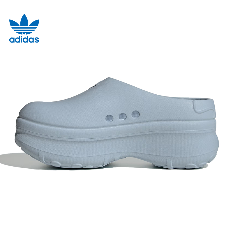 adidas阿迪达斯三叶草女子STAN MULE运动休闲拖鞋JR4245