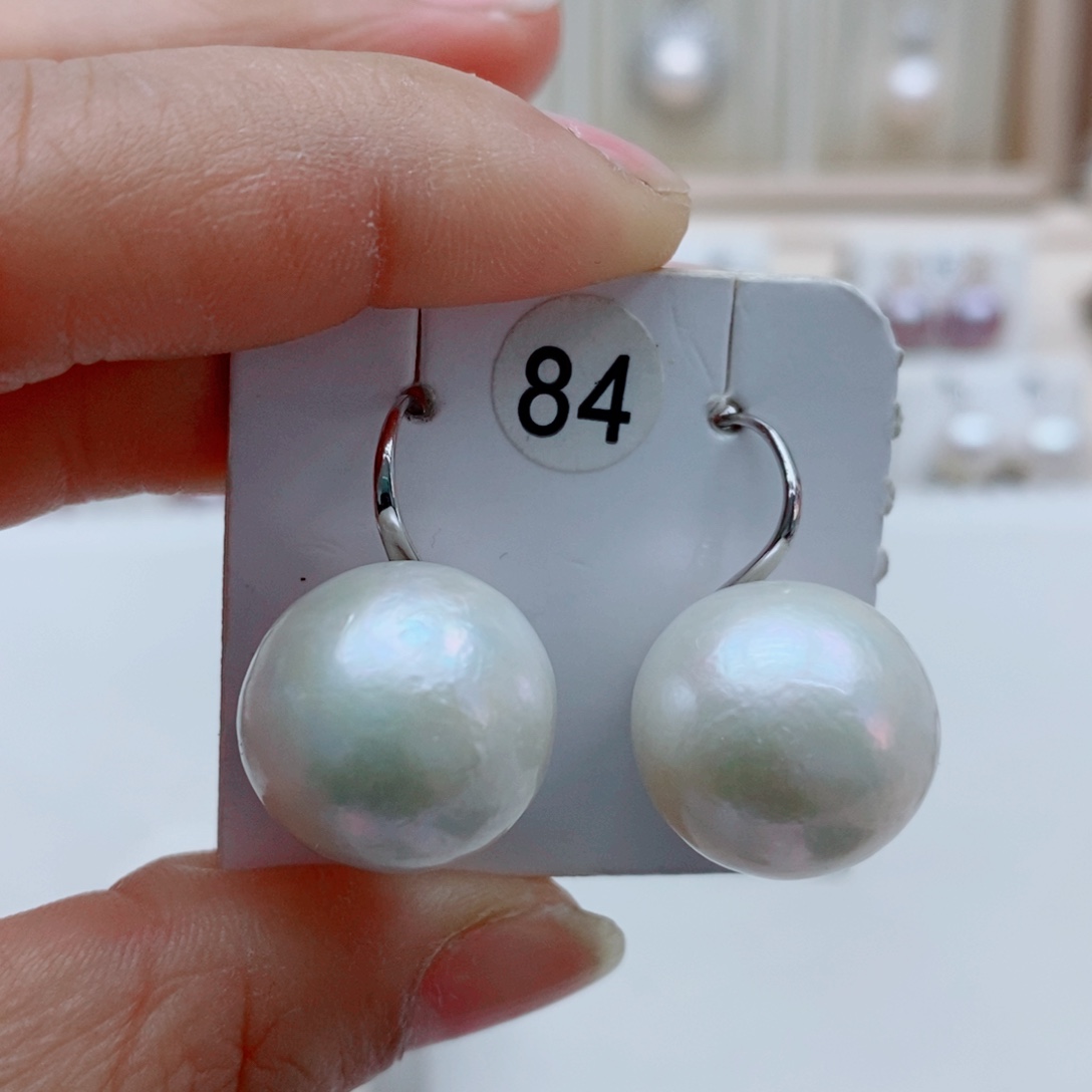 仙***屋淡水珍珠颈饰银S925镶嵌