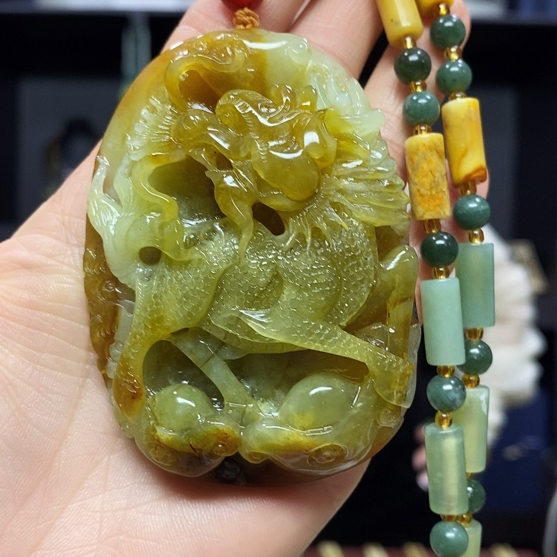 岫玉挂件吊坠未镶嵌