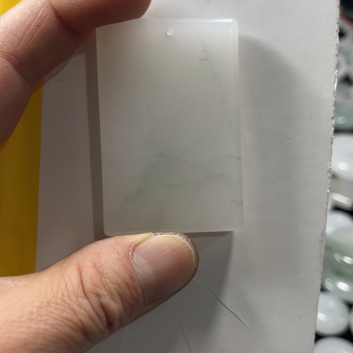 石英质玉未镶嵌吊坠(不含链)