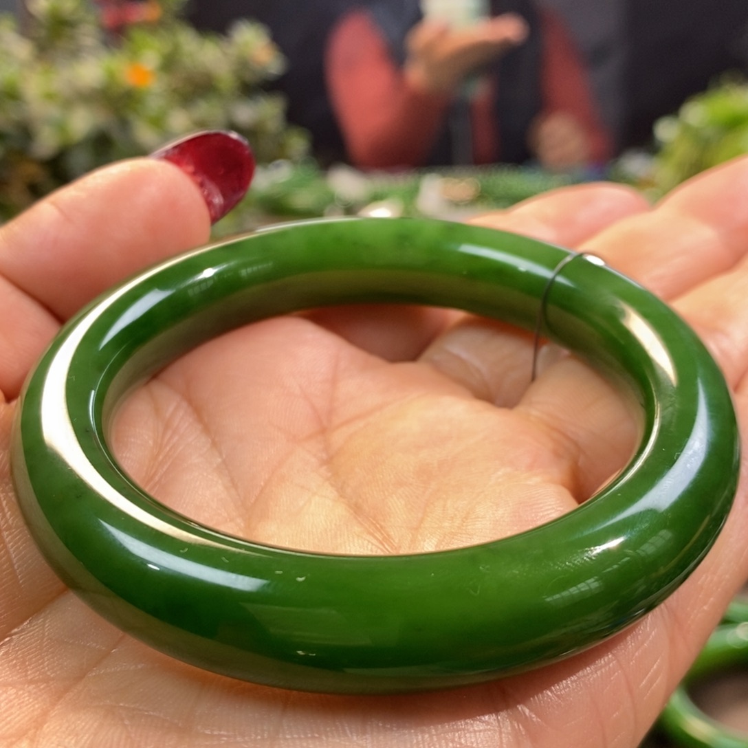 和田玉（碧玉）手镯未镶嵌