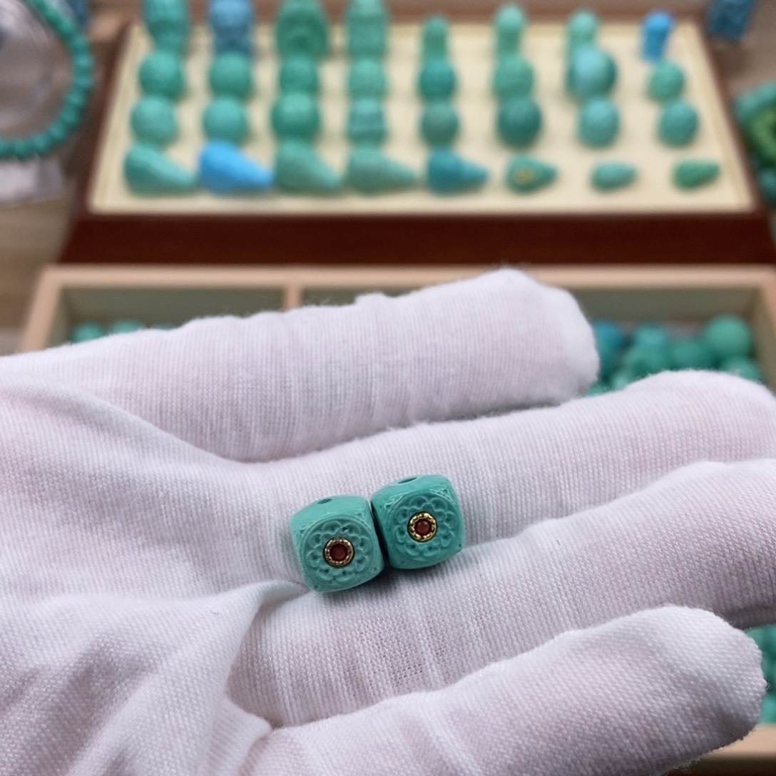 涓***子湖北精品雕刻六方9.7mm