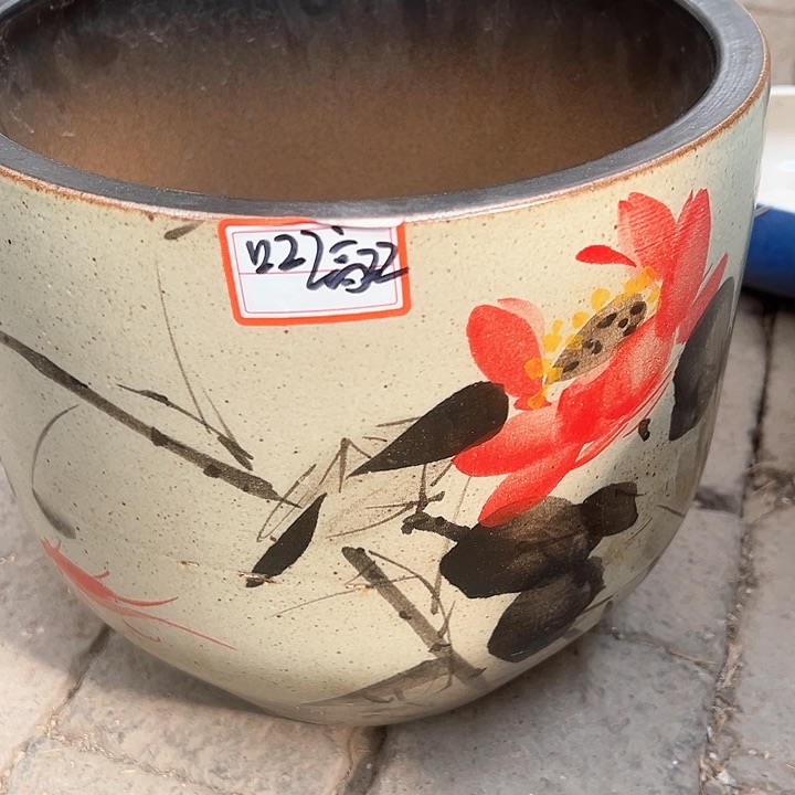 陶瓷景德镇精品花盆栽适合盆栽