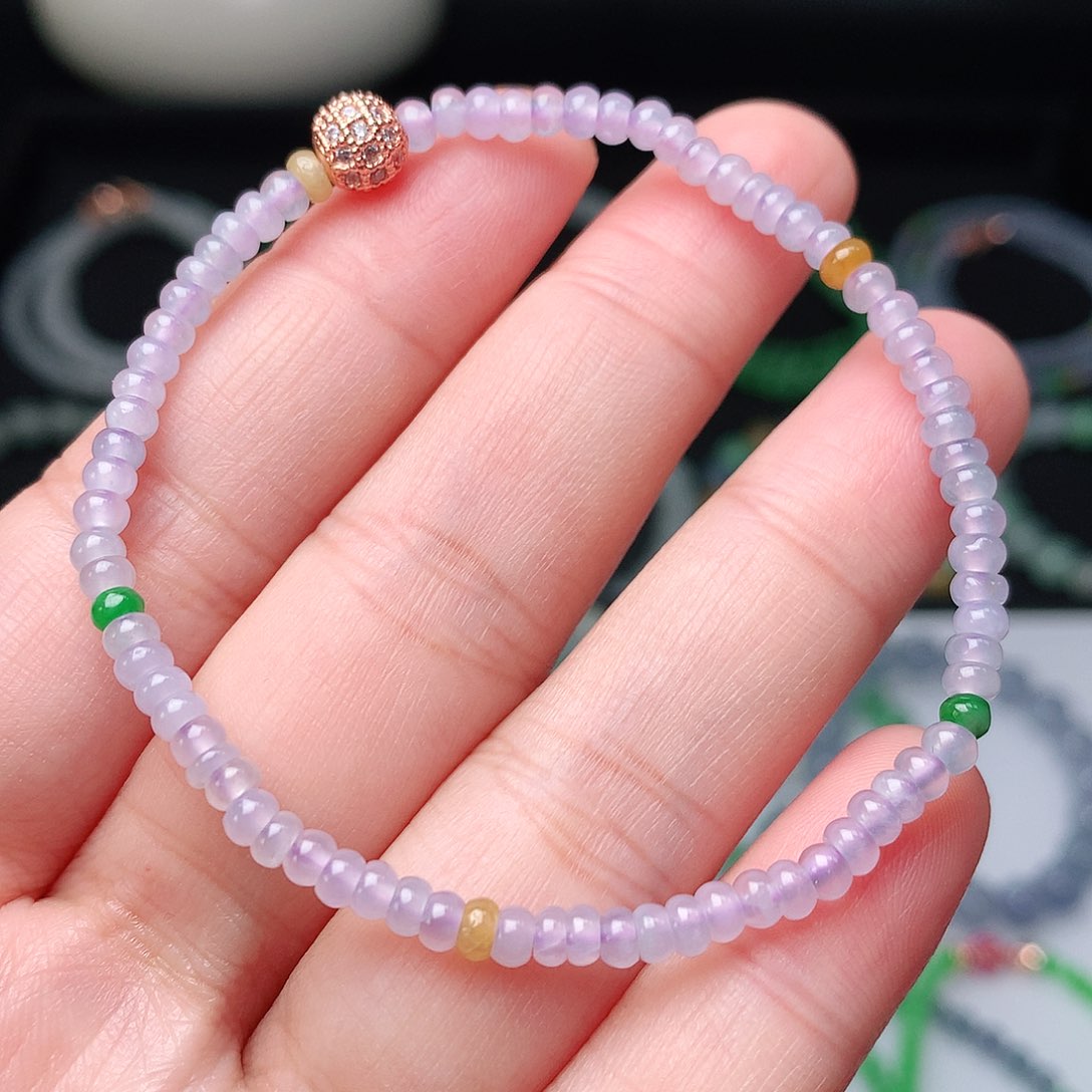 翡翠手链未镶嵌翡翠