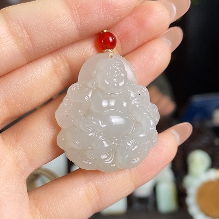 和田玉未镶嵌颈饰定制发货