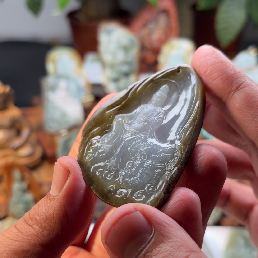 心***定定制翡翠未镶嵌123456