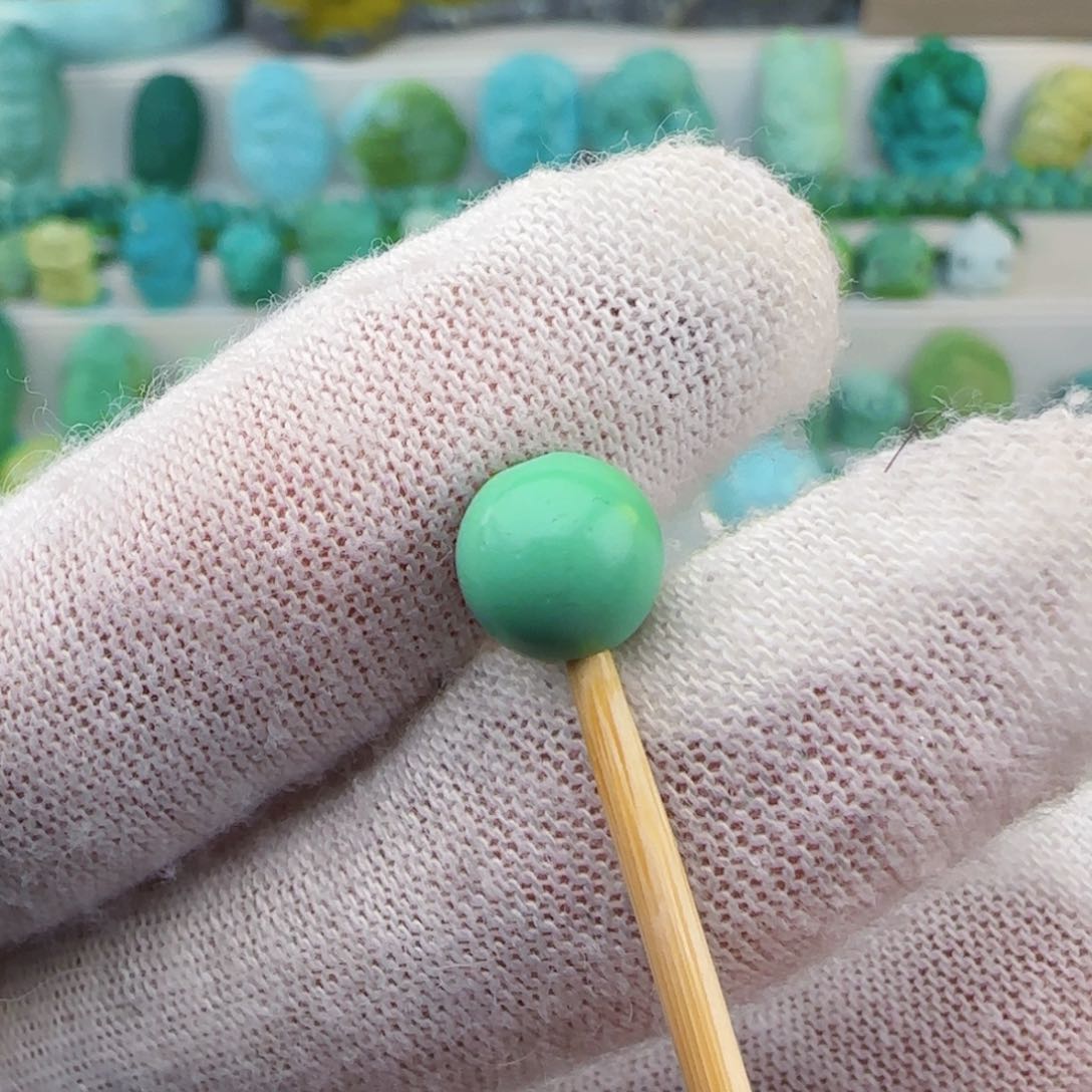 绿松石未镶嵌绿松石主播璐璐