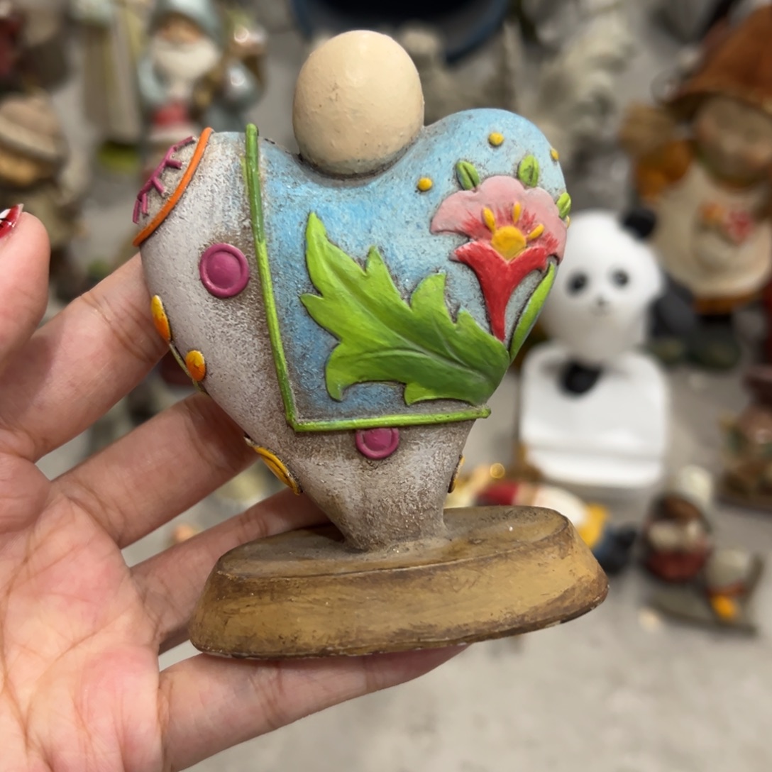 瓷片工艺品默认微瑕 轻微染色 不退不换