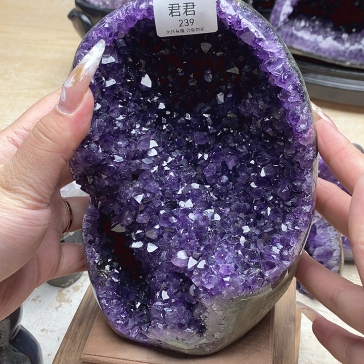 甘***泉大型摆件（非配饰）紫晶未镶嵌