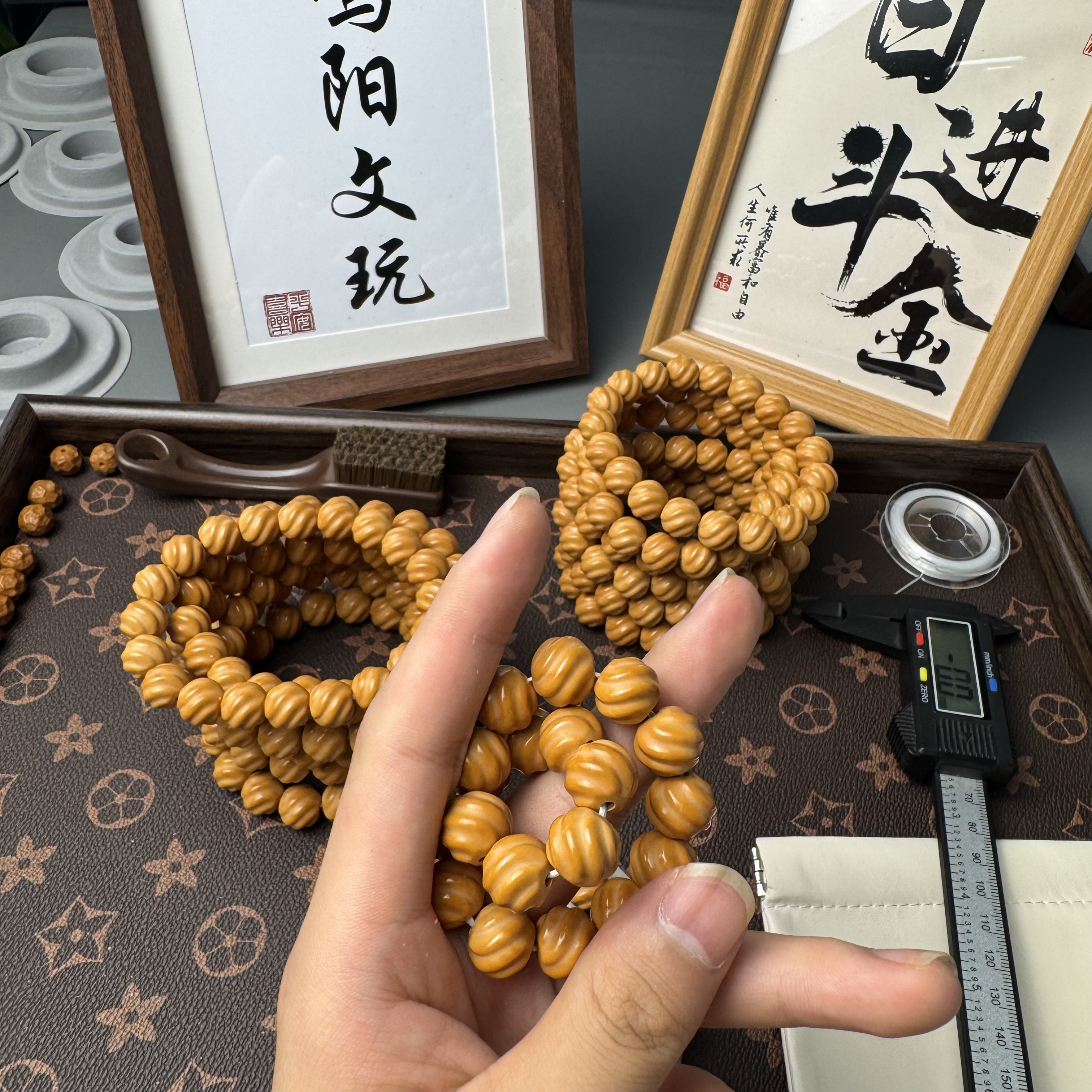 【全品扭转乾坤】无瑕疵原皮猴头毕业级核桃男士原皮猴头手串