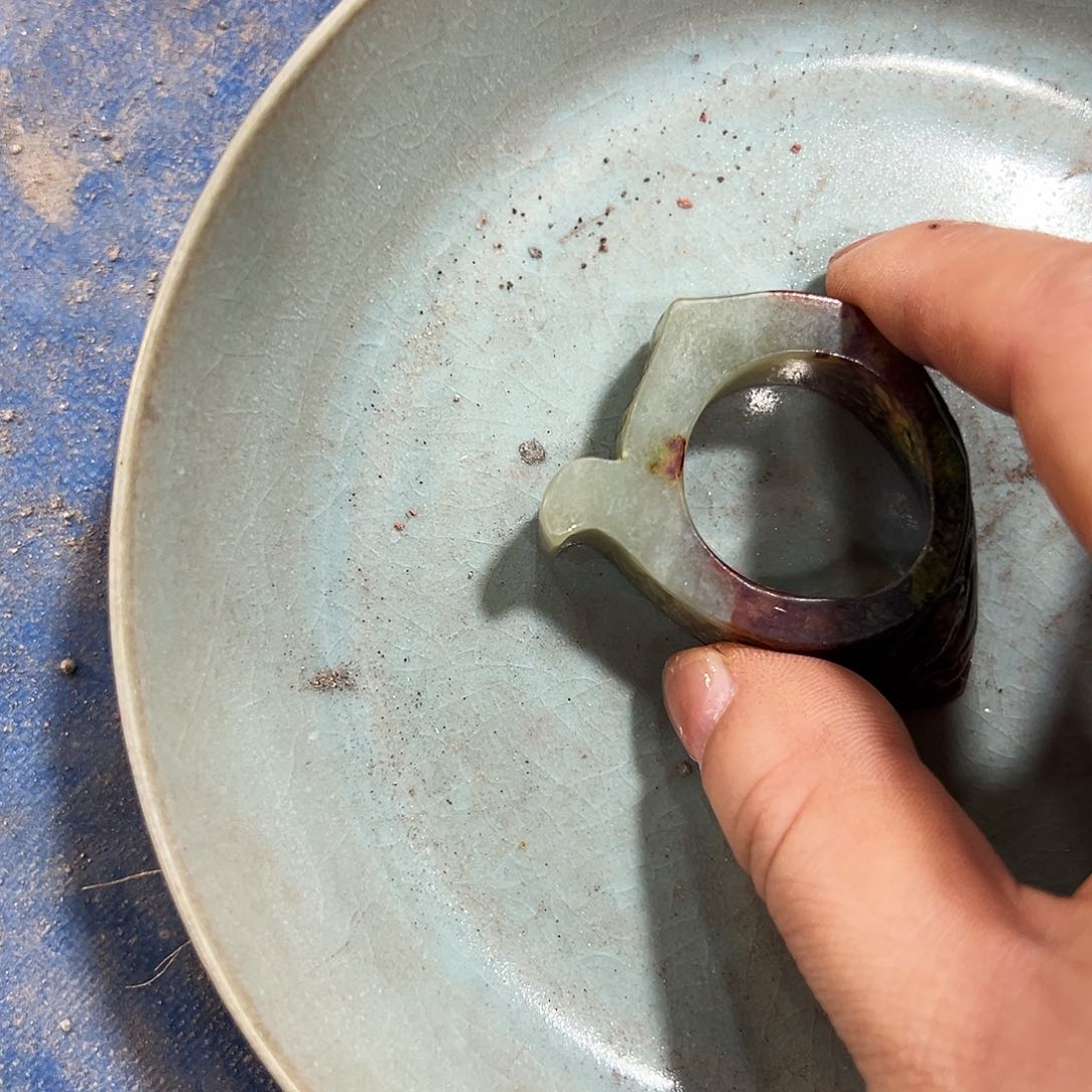 瓷片五大名窑瓷器摆件瓷片