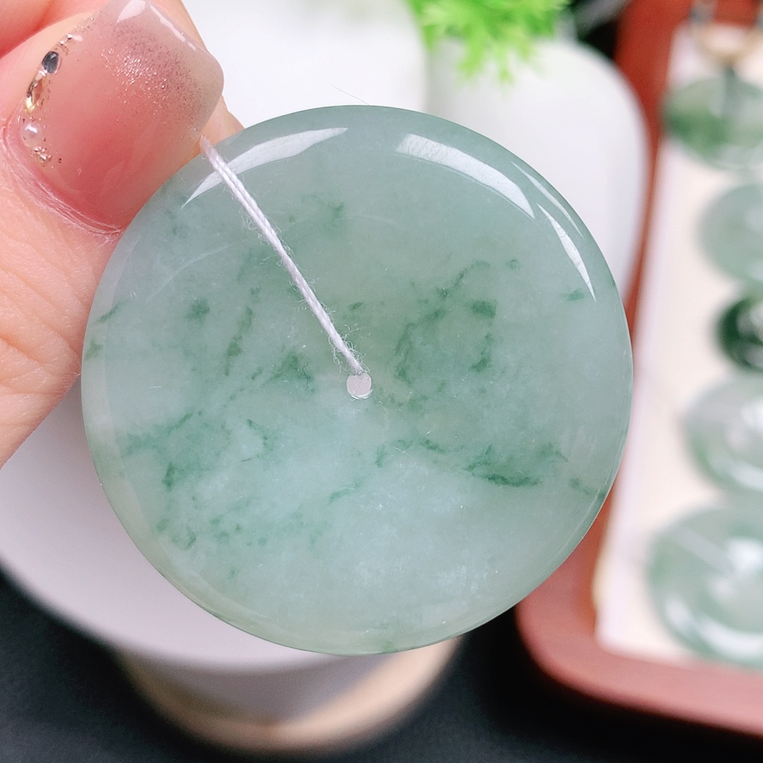 颈饰未镶嵌翡翠平安38.9-5.9