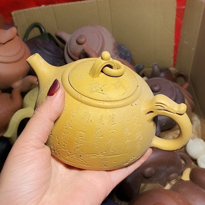 全手工制作宜兴紫砂壶