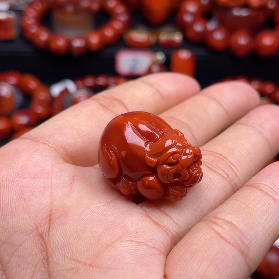 南红玛瑙珠宝奇石未镶嵌吊坠