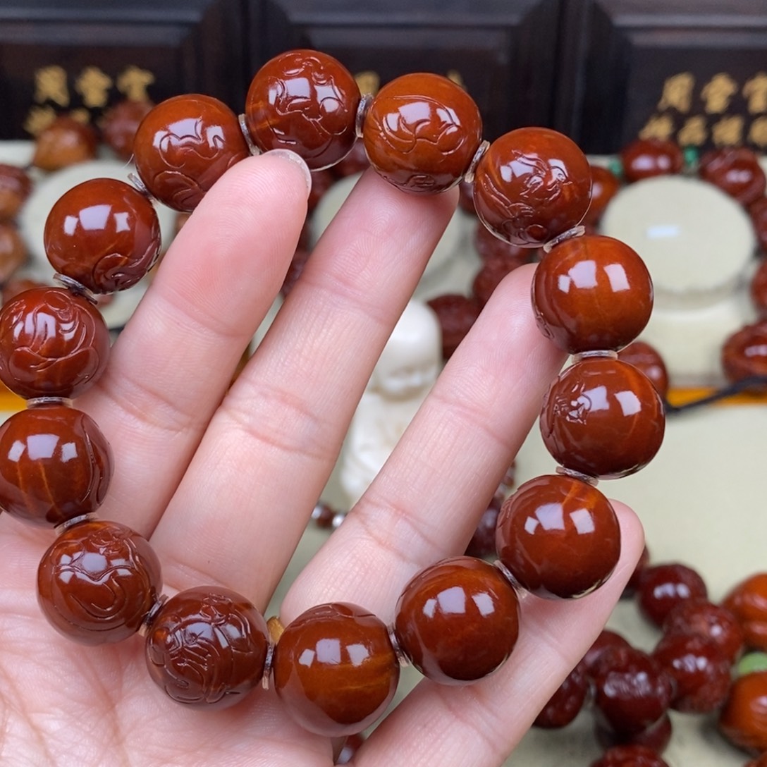 宁***远橄榄核吊坠无相佛