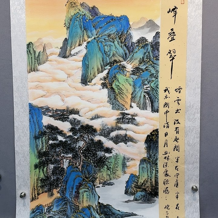 国画书法作品多次参加