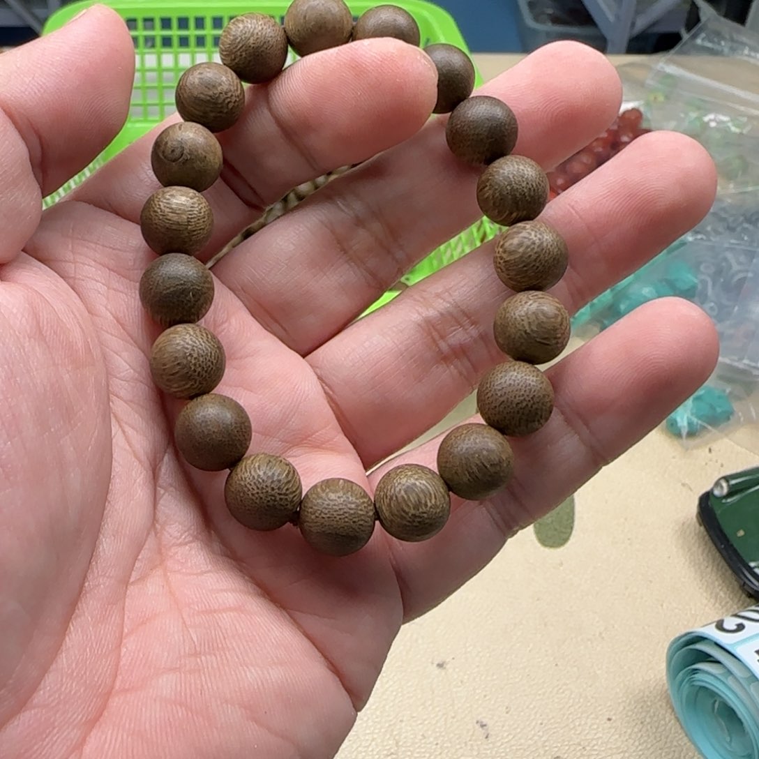 手串沉香黄色6762