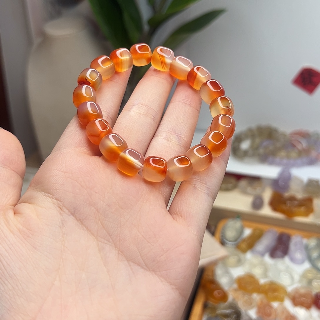 玛瑙/玉髓未镶嵌颈饰