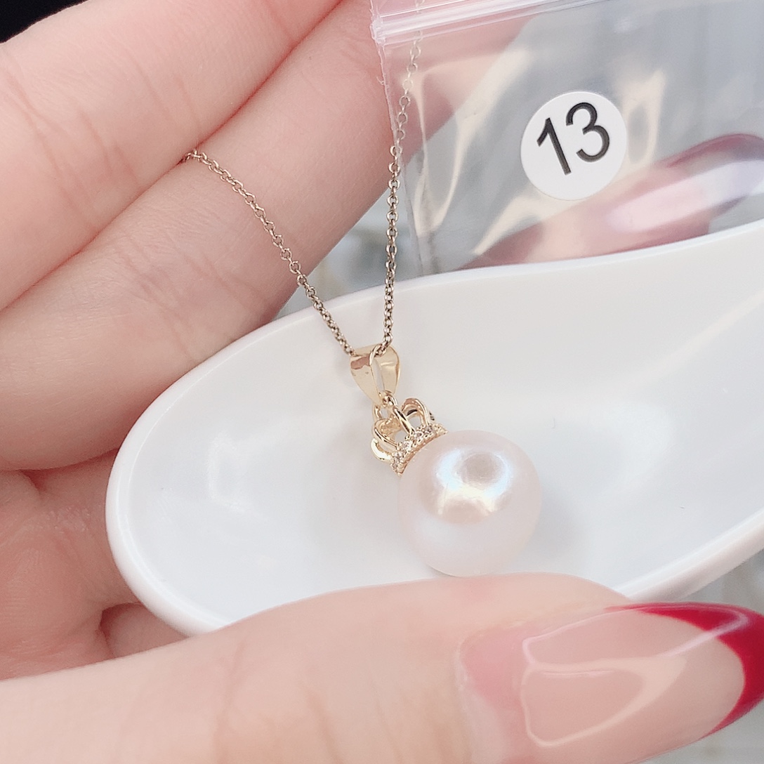 淡水珍珠吊坠(赠链)合金