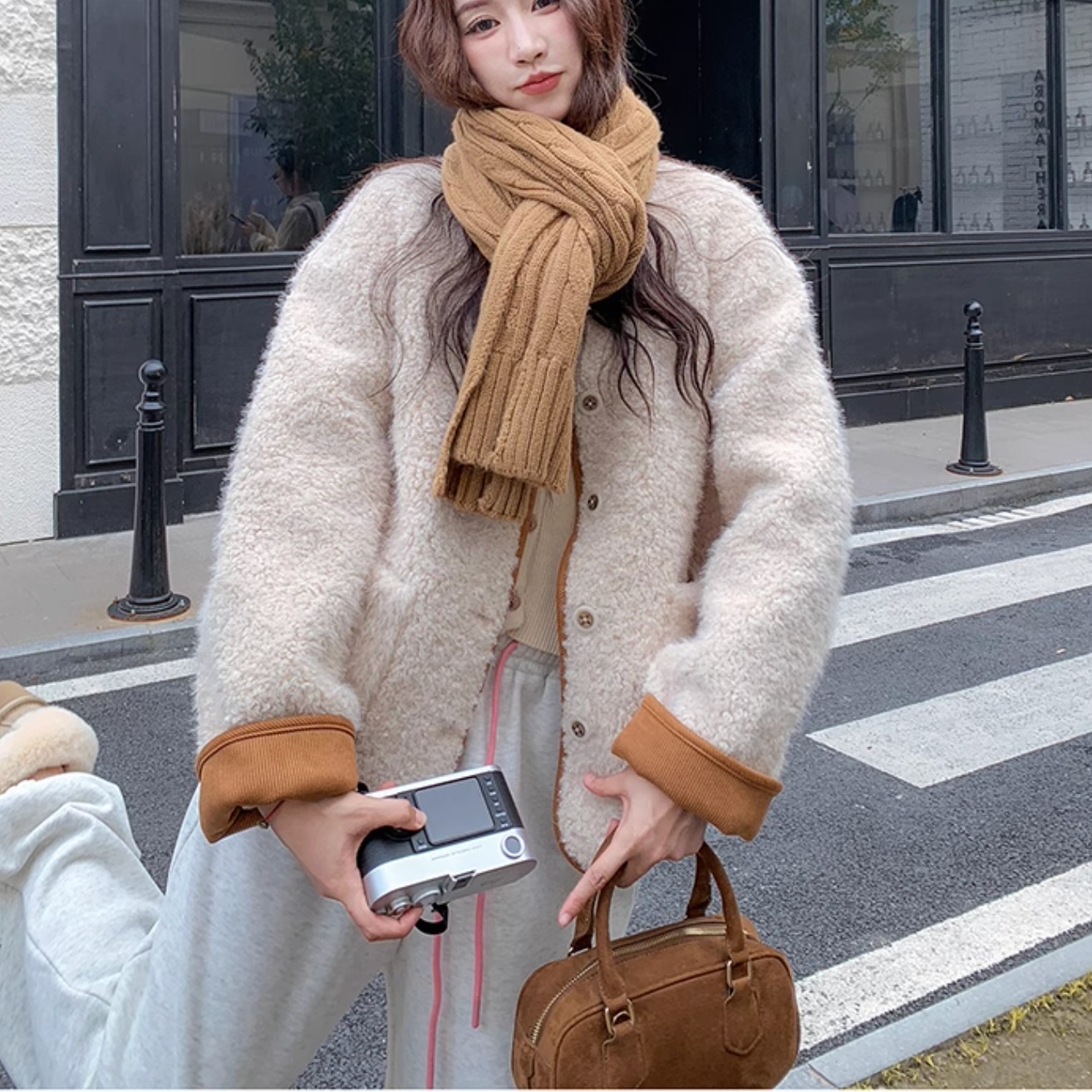 工厂外贸尾货女士厚款外套