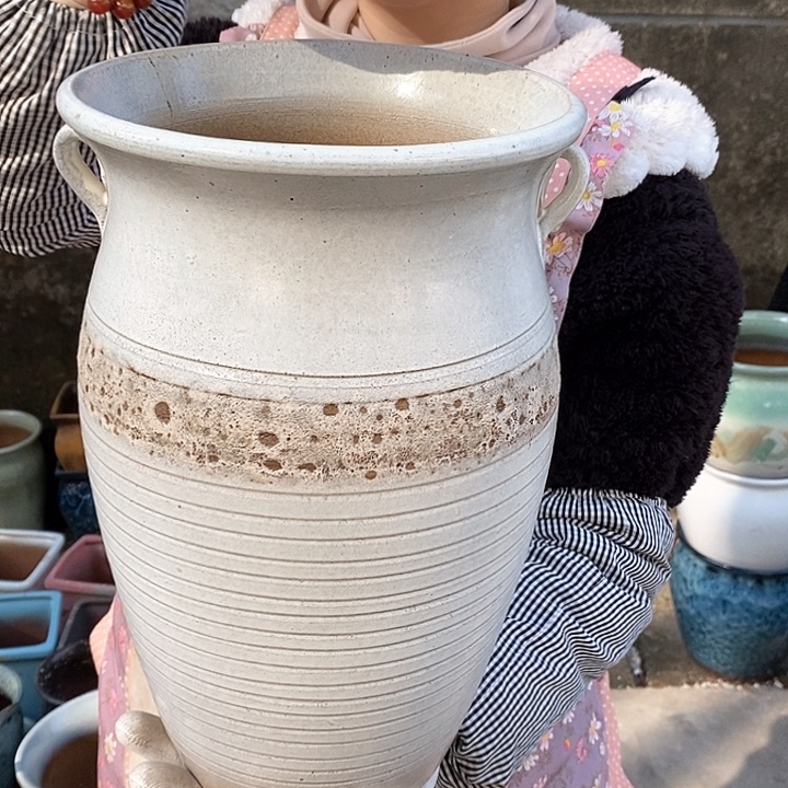 紫砂花盆正品口20高32