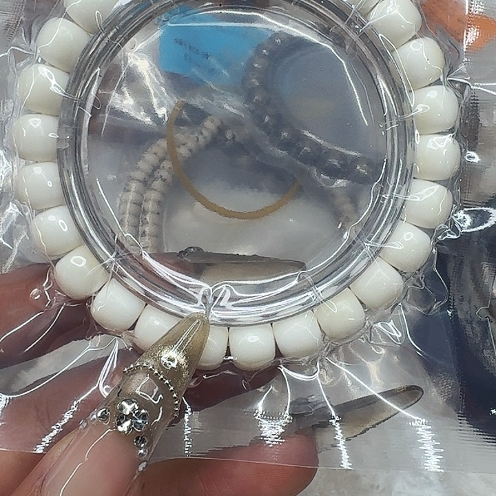 星月菩提手串344骑士白菩提98桶单圈