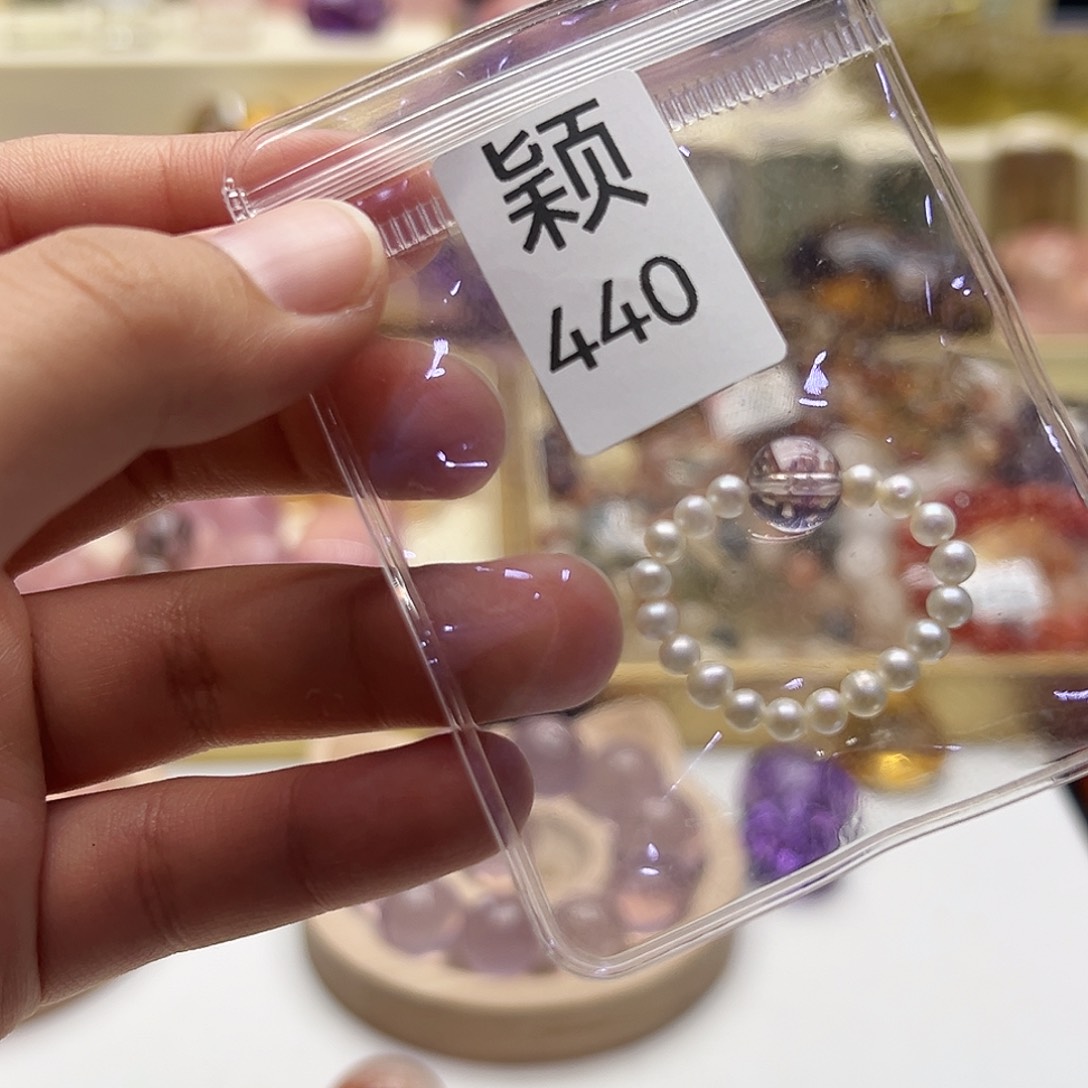 水晶手链未镶嵌金*沙