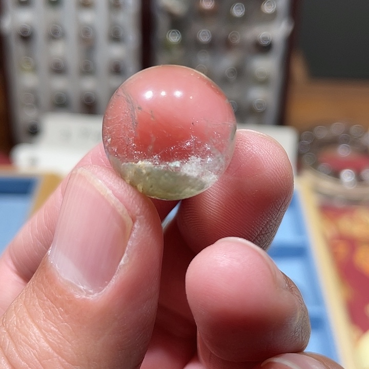 未镶嵌手串水晶天然的彩色水晶幽灵